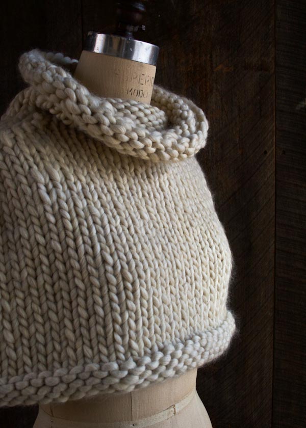 Mountain Capelet | Purl Soho