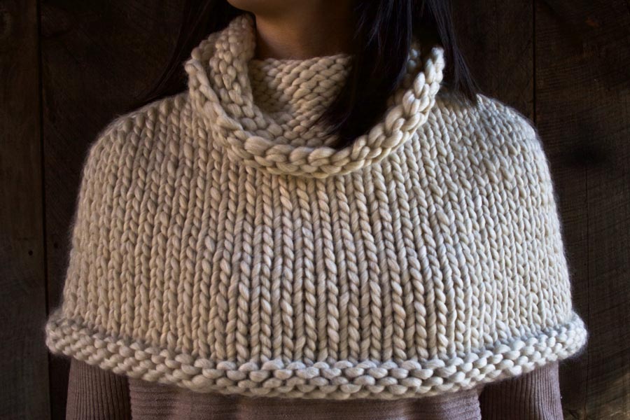 Mountain Capelet | Purl Soho