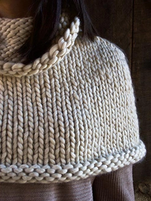 Mountain Capelet | Purl Soho