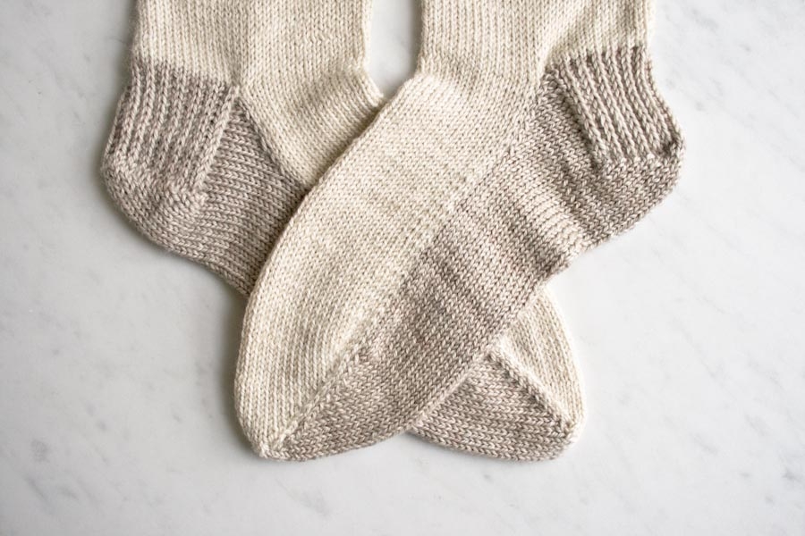 Fast and Easy Socks in Fingering Weight yarn - how to count rounds rows in  knitting by knittingILove 