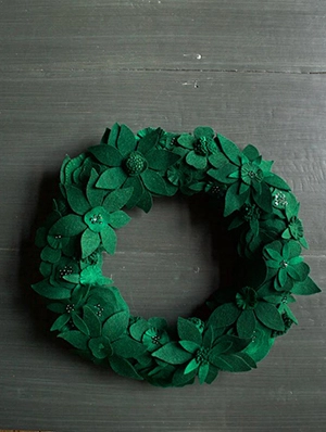 Winter Wreath, Now In Evergreen! | Purl Soho