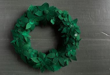 Winter Wreath, Now In Evergreen!