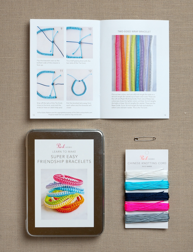 Breezy Friendship Bracelets - Purl Soho, Beautiful Yarn For Beautiful  KnittingPurl Soho