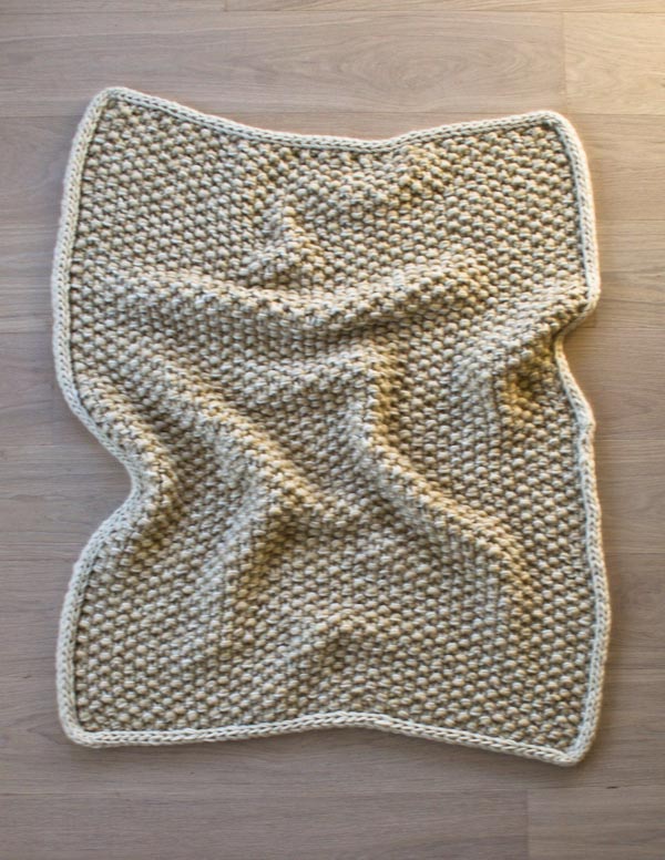 Eleventh Hour Marled Blanket | Purl Soho