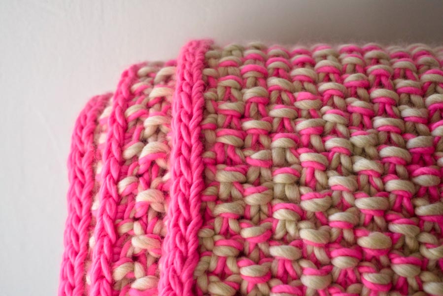Eleventh Hour Marled Blanket | Purl Soho
