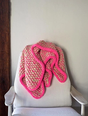 Eleventh Hour Marled Blanket | Purl Soho
