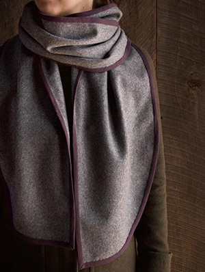 Bound Edge Wool Scarf | Purl Soho