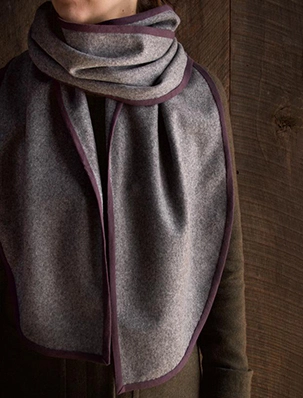 Bound Edge Wool Scarf | Purl Soho