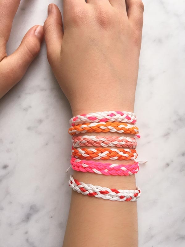 Braided Friendship Bracelets for Valentine’s Day | Purl Soho