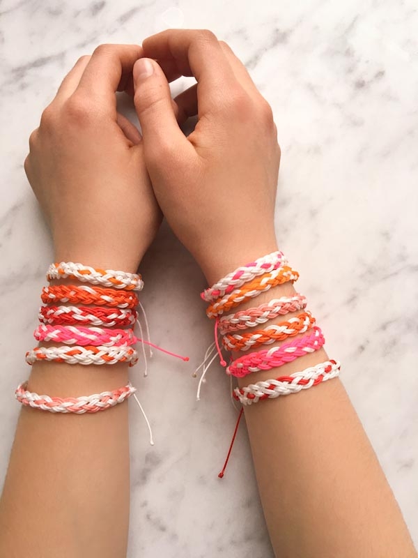 Braided Friendship Bracelets for Valentine’s Day | Purl Soho