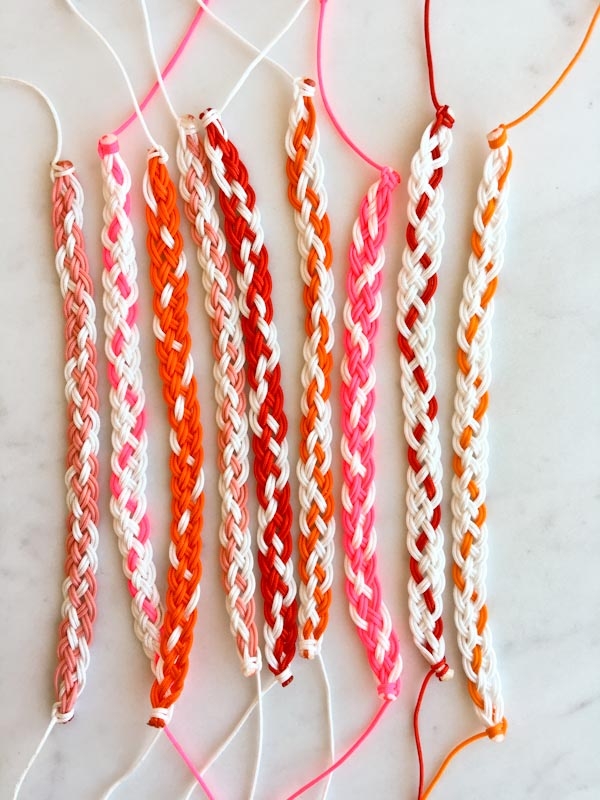 Braided Friendship Bracelets for Valentine’s Day | Purl Soho