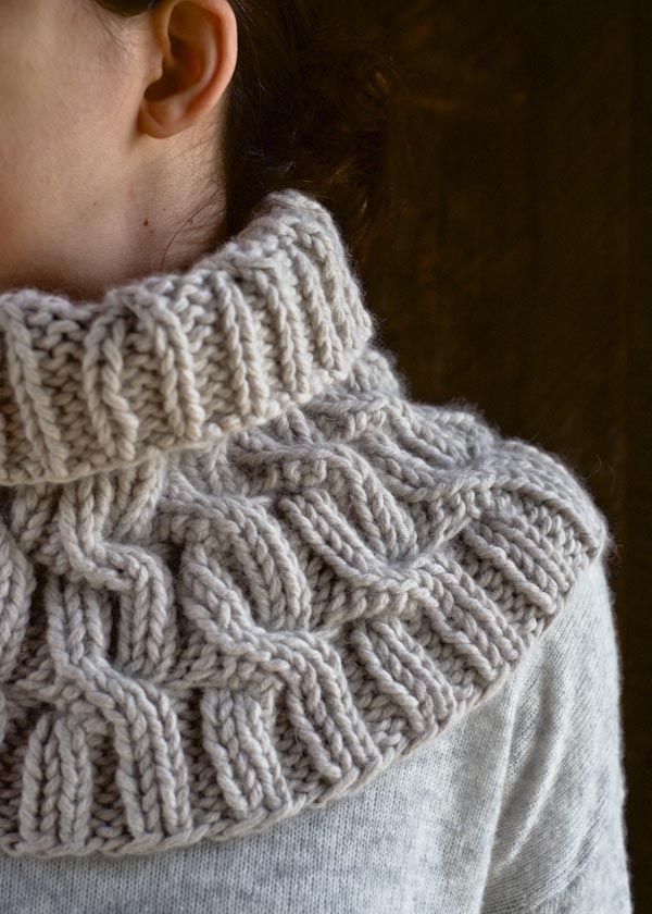 Cozy Cable Cowl | Purl Soho