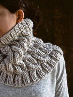 Cozy Cable Cowl | Purl Soho