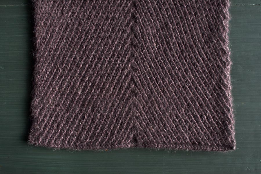 Diagonal Twist Scarf | Purl Soho