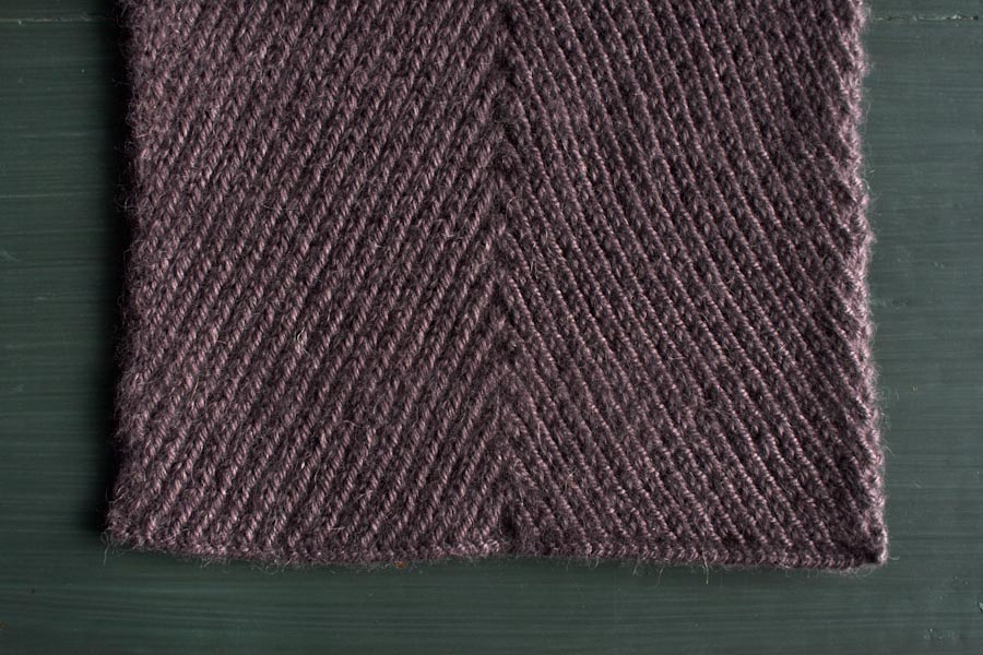 Diagonal Twist Scarf | Purl Soho