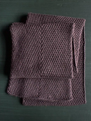 Diagonal Twist Scarf | Purl Soho