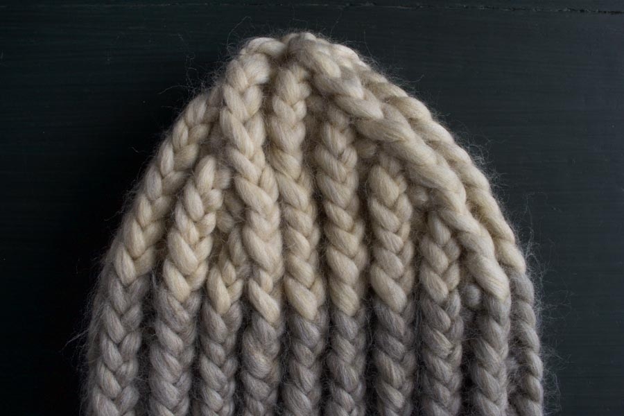 Giant Twisted Rib Hat | Purl Soho