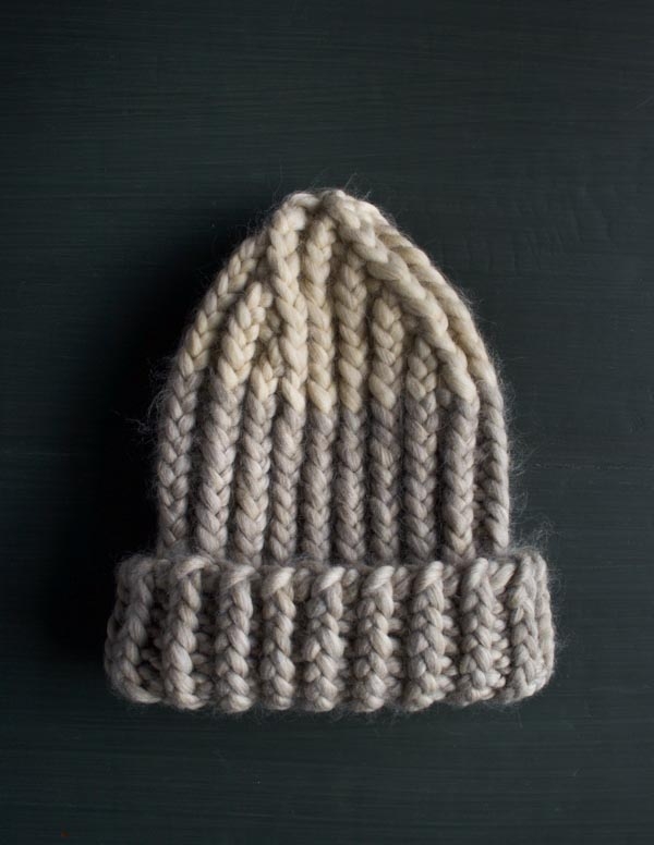 Giant Twisted Rib Hat | Purl Soho