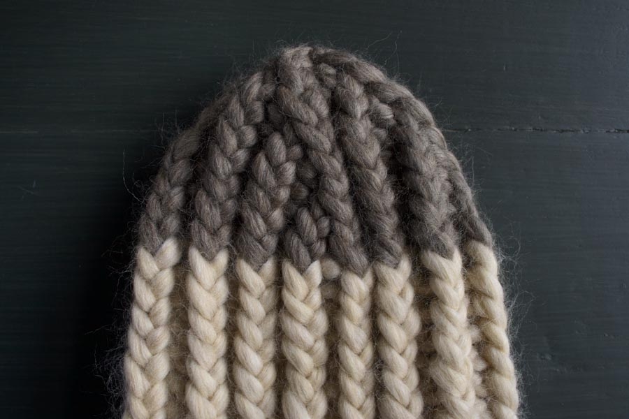 Giant Twisted Rib Hat | Purl Soho