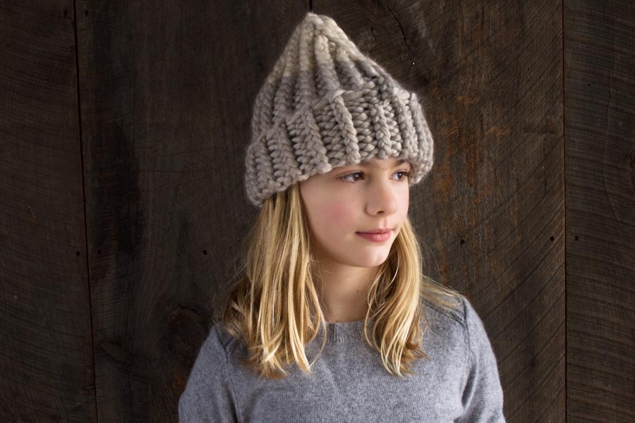 Giant Twisted Rib Hat | Purl Soho