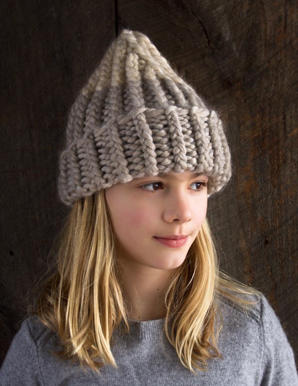 Giant Twisted Rib Hat | Purl Soho