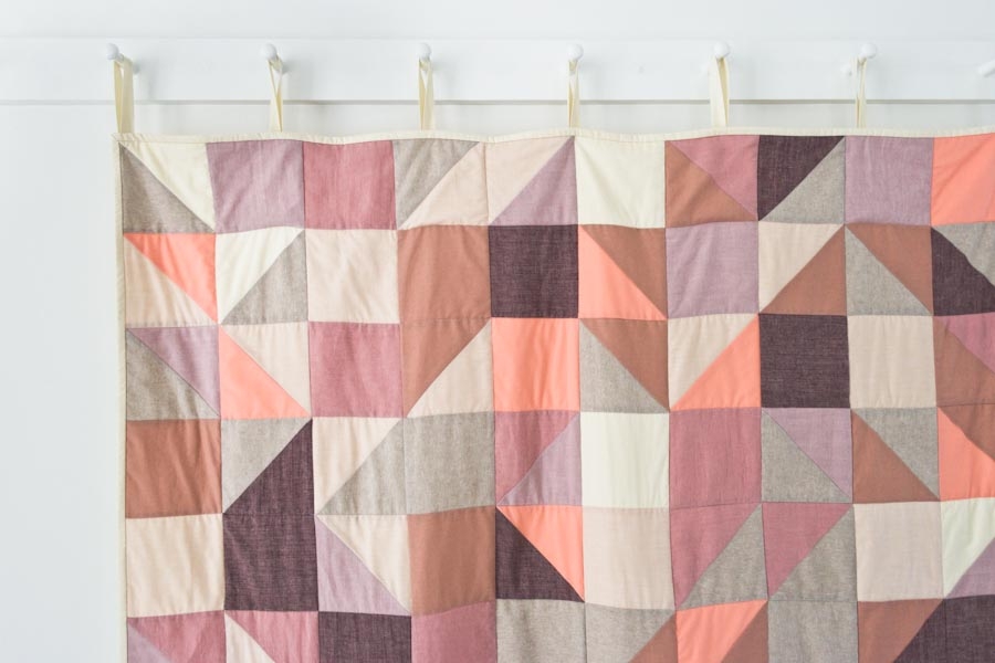 Modular Blocks Quilt in Orchid | Purl Soho