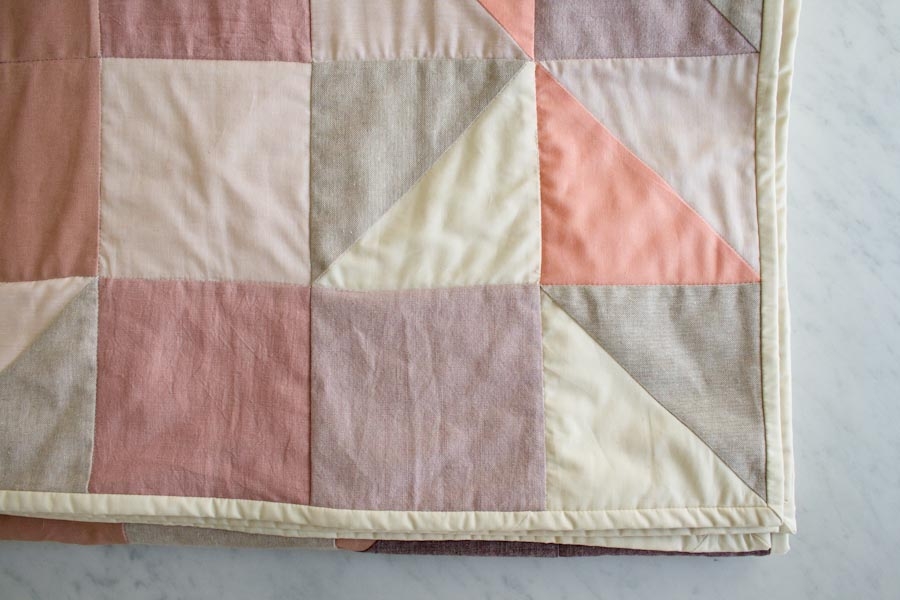 Modular Blocks Quilt in Orchid | Purl Soho