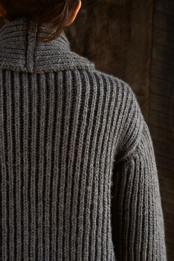 Top-Down Shawl Collar Cardigan | Purl Soho