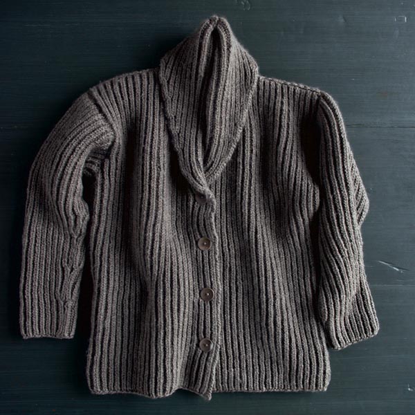 Top-Down Shawl Collar Cardigan | Purl Soho