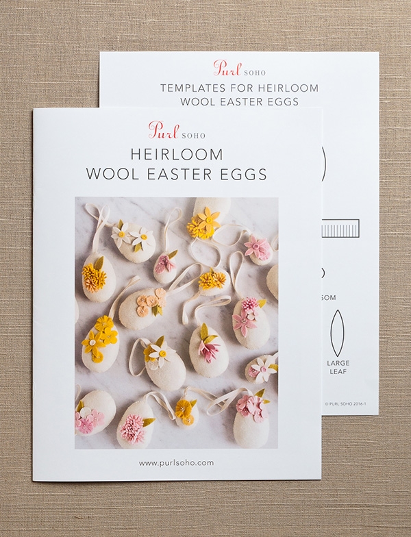 Heirloom Wool Easter Eggs | Purl Soho