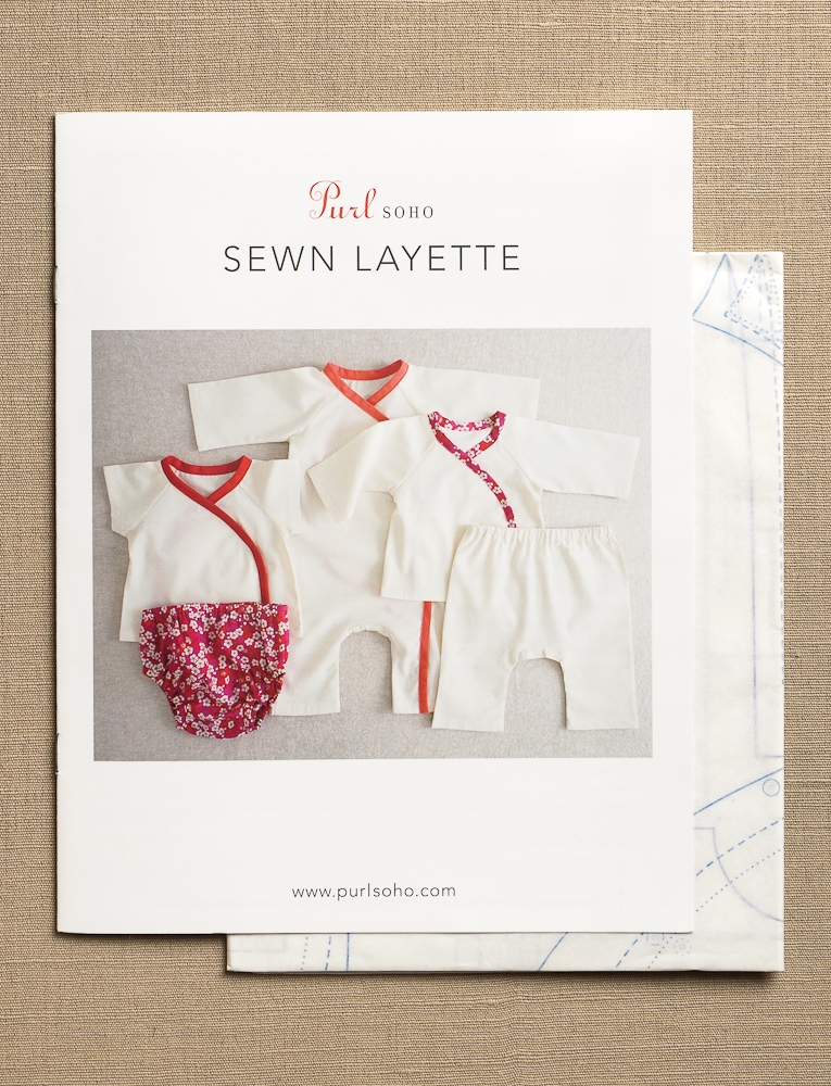 Sewn Layette in Cozy Flannel | Purl Soho