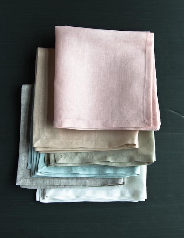 Classic Mitered Corner Napkins in Early Spring Bundle | Purl Soho