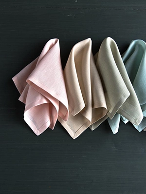 Classic Mitered Corner Napkins in Early Spring Bundle | Purl Soho