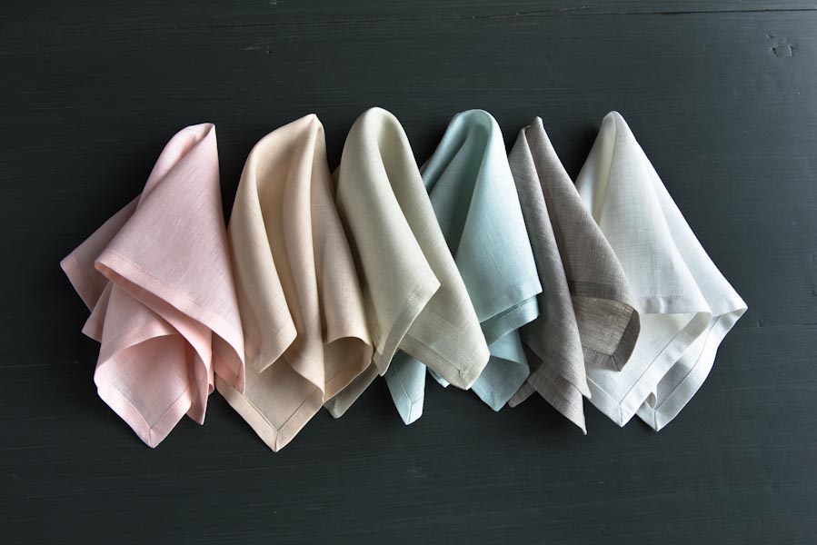 Classic Mitered Corner Napkins in Early Spring Bundle | Purl Soho