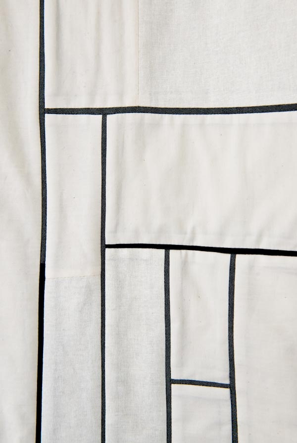 Fine Line Log Cabin Quilt | Purl Soho