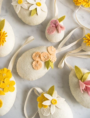 Heirloom Wool Easter Eggs | Purl Soho