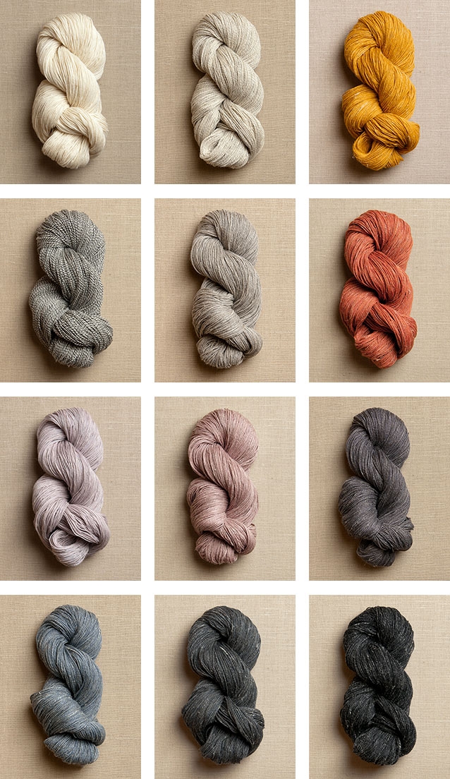 New Yarn: Purl Soho’s Linen Quill | Purl Soho