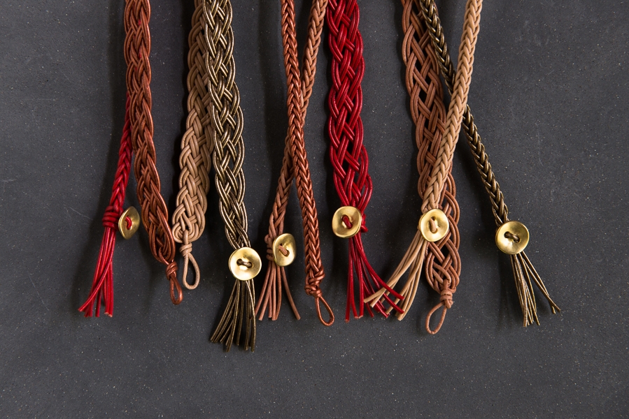 Braided Leather Bracelets | Purl Soho