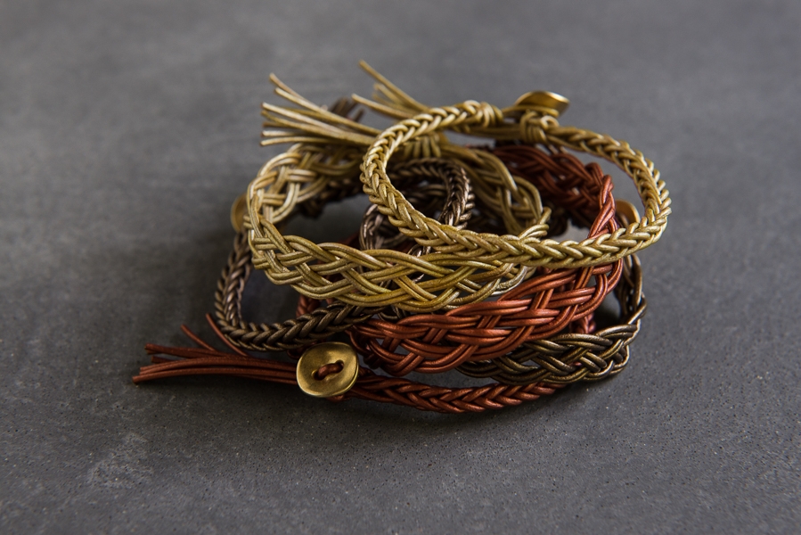 Braided Leather Bracelets | Purl Soho