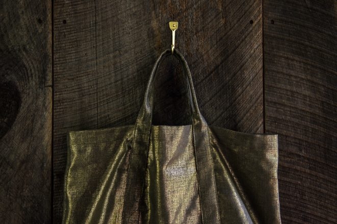 Hand Tote in Mineral Linen | Purl Soho