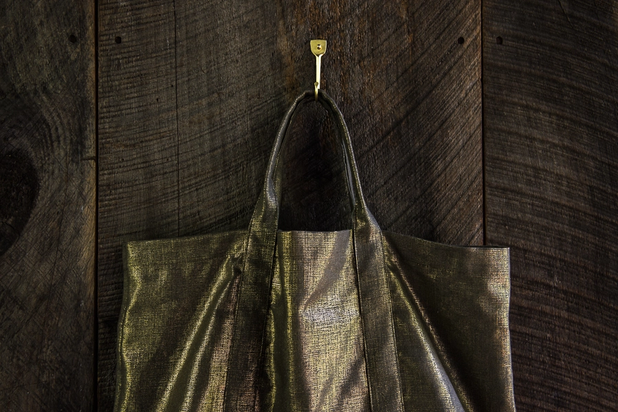 Hand Tote in Mineral Linen | Purl Soho