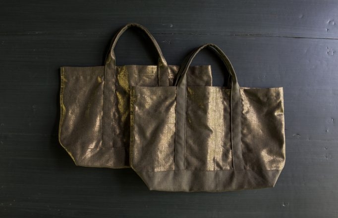 Hand Tote in Mineral Linen | Purl Soho
