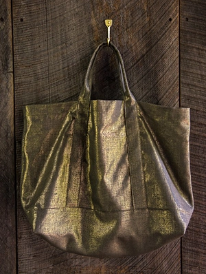 Hand Tote in Mineral Linen | Purl Soho