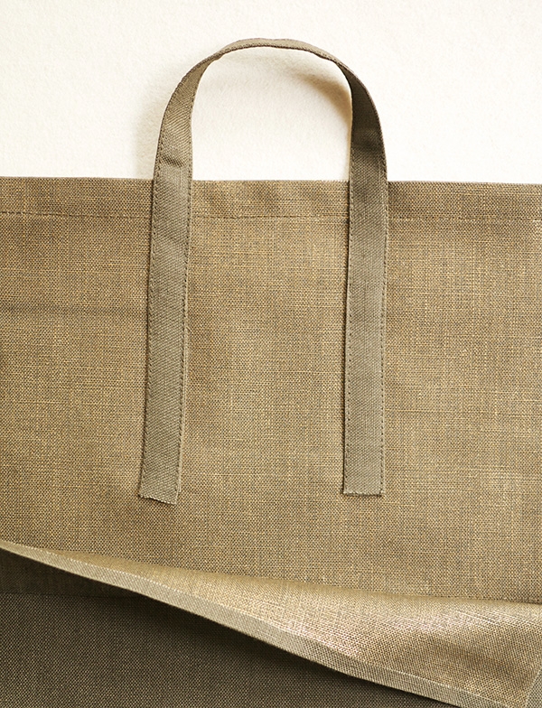 Hand Tote in Mineral Linen | Purl Soho