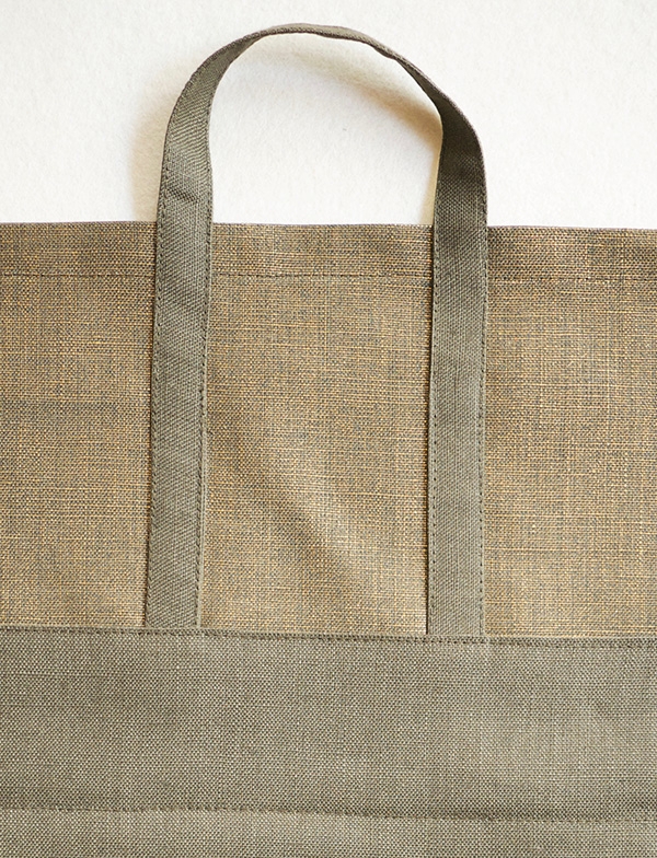 Hand Tote in Mineral Linen | Purl Soho