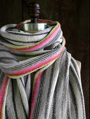 Ticking Stripe Wrap | Purl Soho