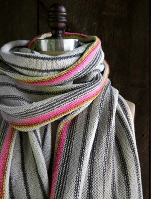 Ticking Stripe Wrap | Purl Soho