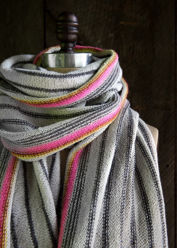 Ticking Stripe Wrap | Purl Soho