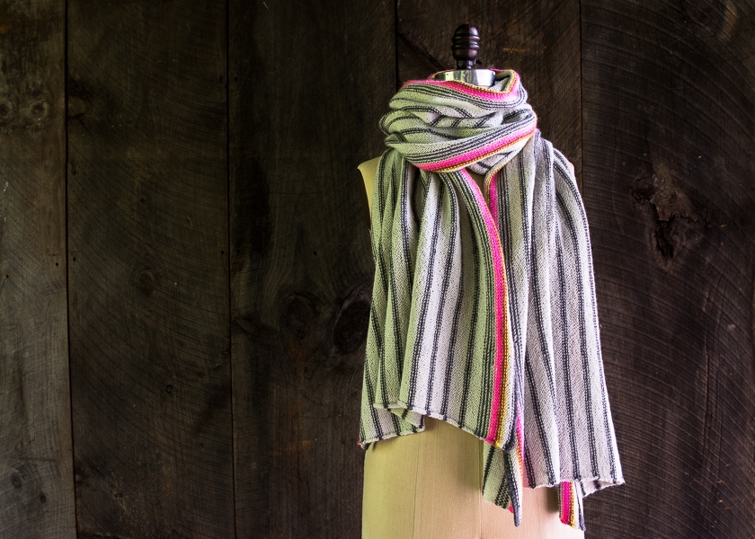 Ticking Stripe Wrap | Purl Soho