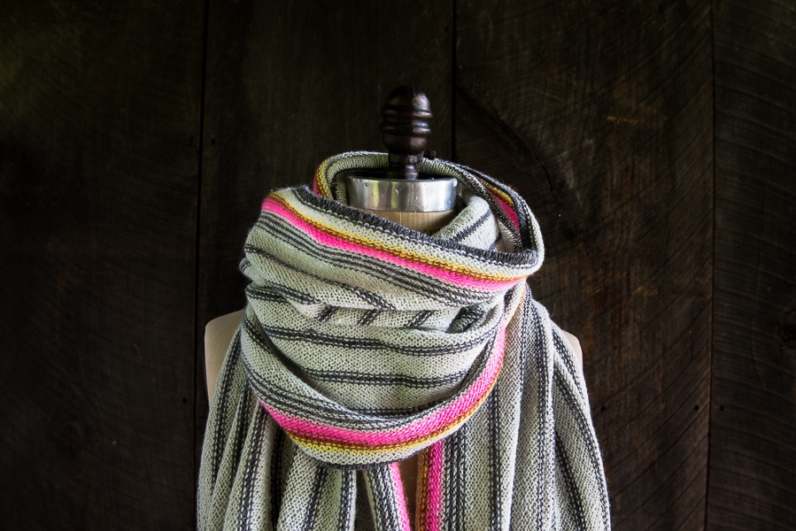 Ticking Stripe Wrap | Purl Soho